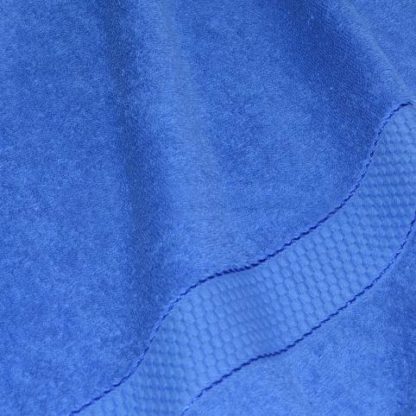 Полотенце махровое голубое