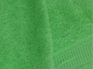 Полотенце махровое ярко-зеленое